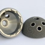 3-D printed hip implant, electron beam melting technique