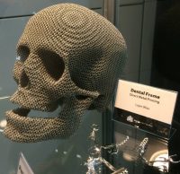 3-D printed skull, DMLS