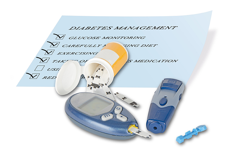 Blood glucose monitor, diabetes management