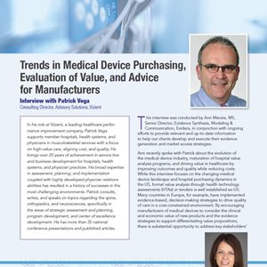 Evidera - Trends in Medical Device Purchasing