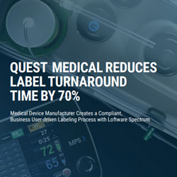 Quest Medical Reduces Label Turnaround Time By 70%